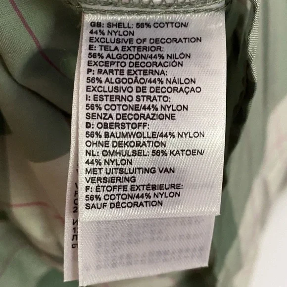 The North Face Plaid Nylon Casual Button Down Shirt Jacket - Picture 11 of 11